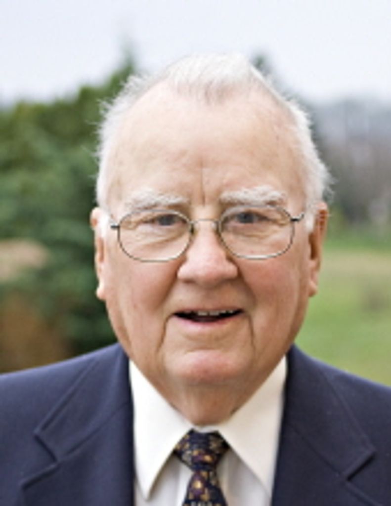 Portrait of Rev. Richard M. "Dick" Canfield, the founder of Rocky Mountain Snacks.